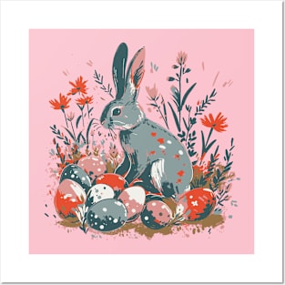 Easter bunny Posters and Art